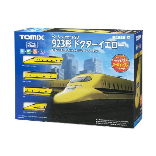 鉄道模型 TOMIX Nゲージ ベーシックセット SD 923形 ドクターイエロー 90183 入門...