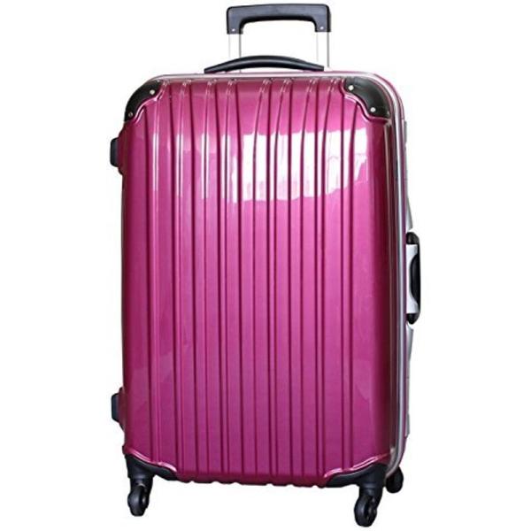 スーツケース 保証付 63L 72 cm 5.4kg 鏡面パープル ビータス ハード 4輪 BH-F...