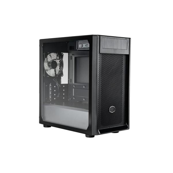 PCケース Cooler Master Elite 300 TG 5インチベイ搭載 ミドルタワー ベ...