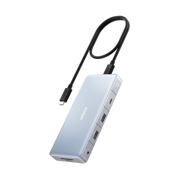 Anker 575 USB-C ハブ (12-in-1, Dual HDMI, DP) 100W U...