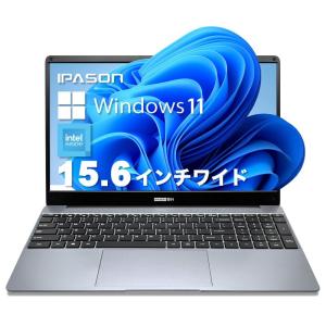 IPASON ノートパソコン MaxBook P1X 15.6インチワイド フルHD 1080P IPSパネル Windows11 第10世｜comfyfactory