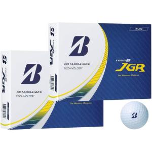 BRIDGESTONE ブリヂストン ゴルフボール TOUR B JGR 2023年 モデル ２ダース おまけ付き (ホワイト_２ダース)｜comfyfactory