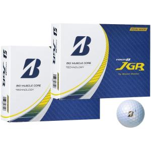 BRIDGESTONE ブリヂストン ゴルフボール TOUR B JGR 2023年 モデル ２ダース おまけ付き (パールホワイト_２ダー｜comfyfactory