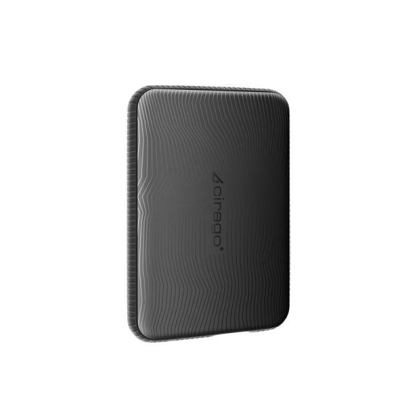 Cirago 外付けHDD ポータブルハードディスク 1TB USB3.0 テレビ録画/PC/Mac...