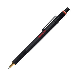 ROTRING ロットリング 800 ブラック 油性 ボールペン 回転式収納タイプ 2032579 正規輸入品｜comfyfactory