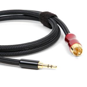 Micca デジタル同軸オーディオケーブル プレミアム SPDIF - 3.5mm (1/8インチ) - RCA 3フィート FiiO X3