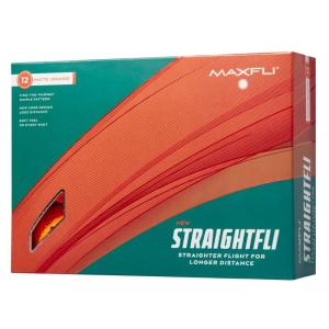 MAXFLI 2023 (マックスフライ) ゴルフボール Straightfli Golf Balls ストレートフライ 曲がりにくいボール｜comfyfactory