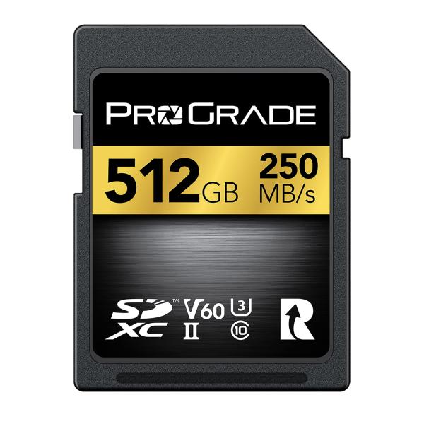 ProGrade Digital SDXC UHS-II V60 GOLD 512GB プログレード...