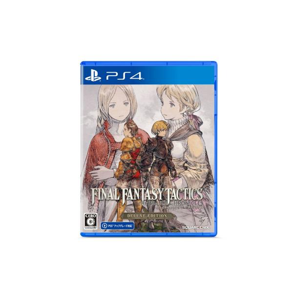 新品 PS4ソフト  ファイナルファンタジータクティクス-イヴァリース クロニクルズデラックスエディ...