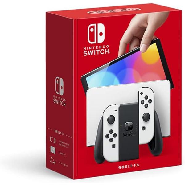 外装訳あり品 送料無料 新品 Nintendo Switch（有機ELモデル） Joy-Con(L)...