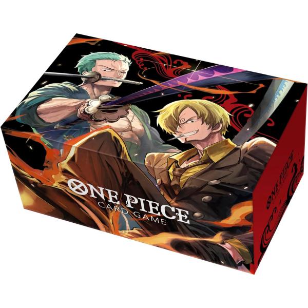 新品  ONE PIECEカードゲーム オフィシャルストレージボックス ゾロ＆サンジ
