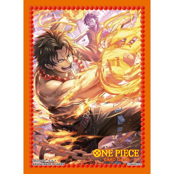 新品  ONE PIECEカードゲーム オフィシャルカードスリーブ 10 ポートガス・D・エース