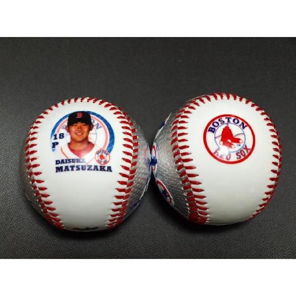 松井秀喜　松坂大輔フォトボール　ローリングス　メジャー公認