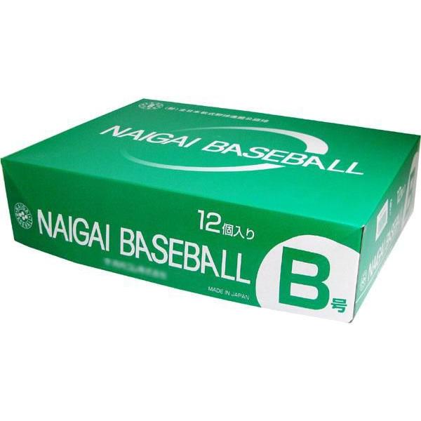 ナイガイ　内外　B号公認試合球　約４割引　軟式