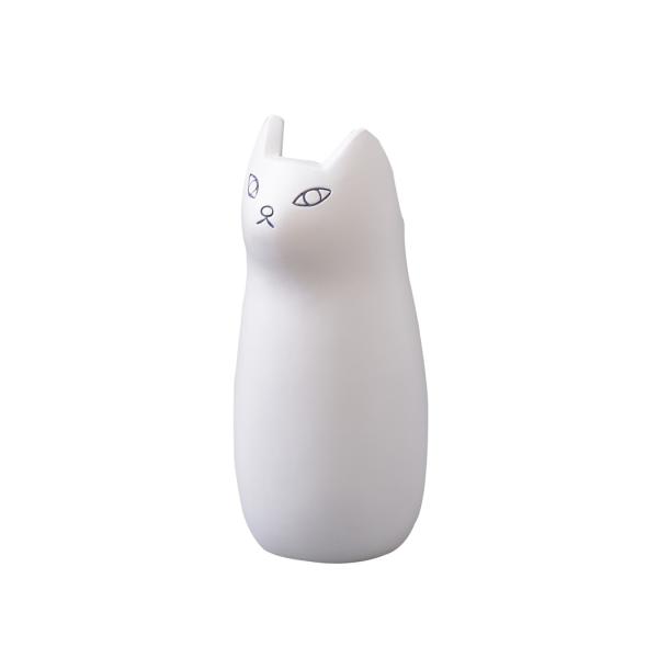 傘立て ホワイト 陶器 ねこ かわいい おしゃれ キャット 傘置き 傘入れ 猫 インテリア アクセン...
