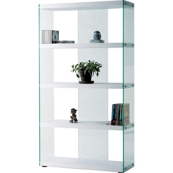 ガラスシェルフ ガラスラック オープンラック ディスプレイラック 飾り棚 オープンシェルフ 棚 収納...