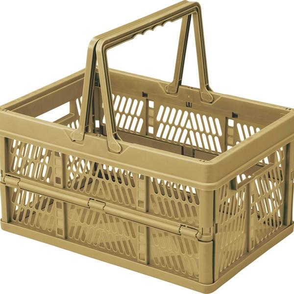 取っ手付き コンテナボックス フォールディングボックス 折りたたみ 大容量 収納ケース 収納ボックス...