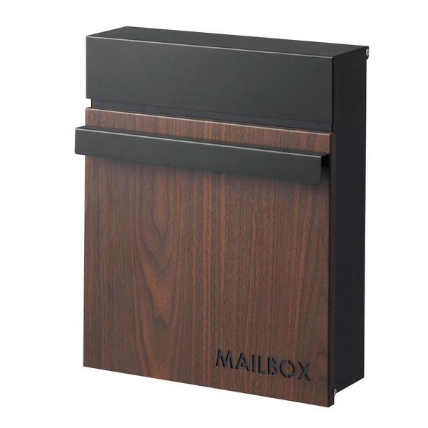 ポスト 郵便受け 壁掛け 壁付け 鍵付き シンプル コンパクト 北欧 メールボックス 玄関 郵便ポス...