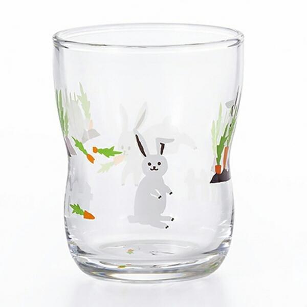 つよいこグラスＳ かくれんぼ うさぎ コップ グラス 子供向け キッズ向け 持ちやすい 女子 子供 ...
