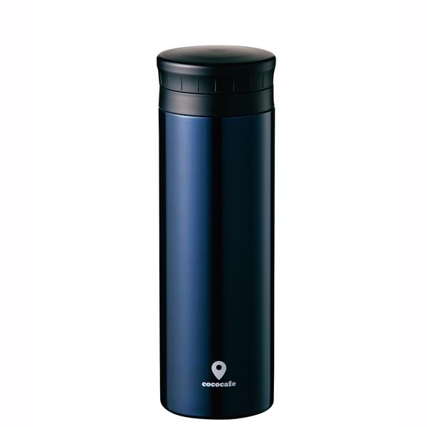 cococafe (ココカフェ)真空二重マグ500ml ネイビー 軽量モデル キッチン用品 水筒 マ...