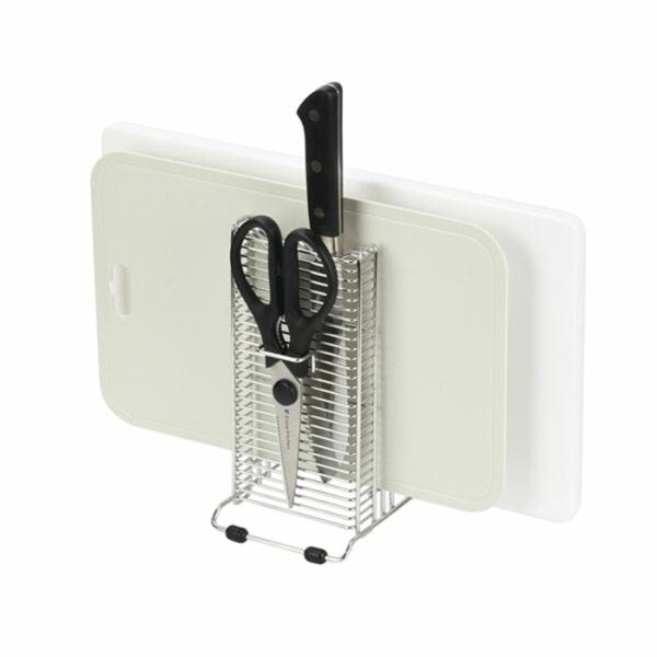 『はさみが収納できる』 包丁・まな板スタンド キッチン収納 包丁入れ 包丁ケース 包丁収納 業務用包...