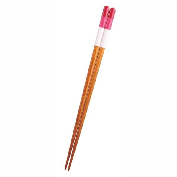 ポタリースムース マゼンタ 22.5cm 天然木 箸 日本製 おしゃれ はし chopstick プ...