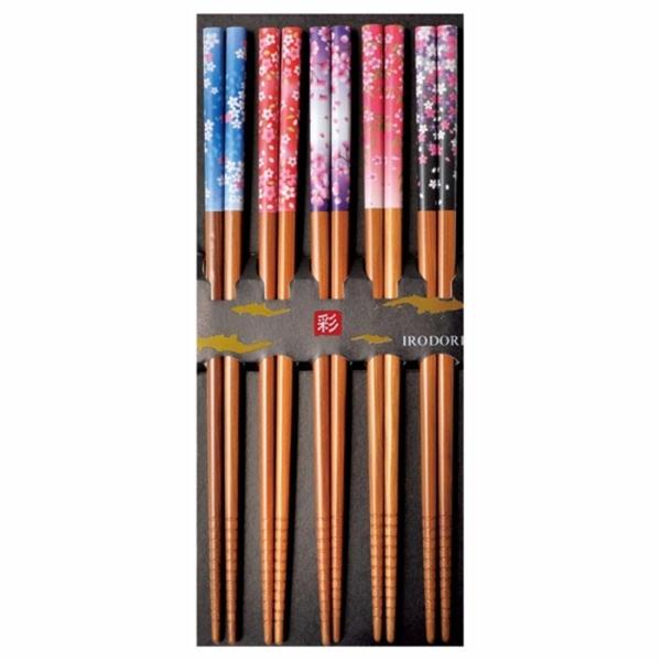 来客用スス竹華風流 5Ｐ 5本セット 竹 箸 日本製 おしゃれ はし chopstick プレゼント...