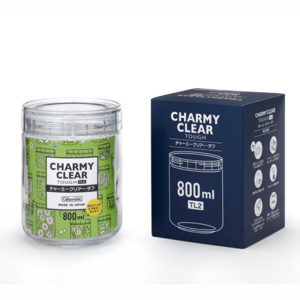 チャーミークリアー タフＴL2 広口ガラス瓶 保存瓶 保存びん ガラス保存容器 ジャム瓶 調味瓶 小...