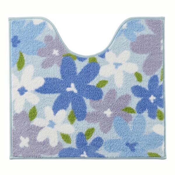 アクアフィール アントス足元マット ブルー マット トイレマット トイレタリー おしゃれ シンプル ...