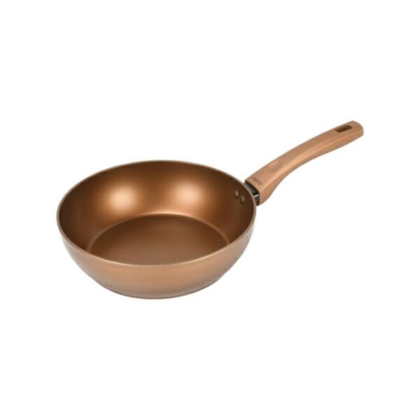 VISIONS GOLD Coating IH対応ディープパン24cm 深型フライパン 焼き物 炒め...