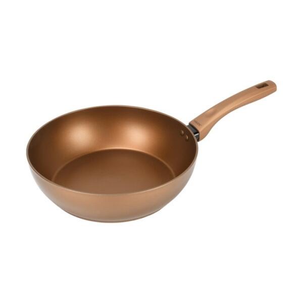 VISIONS GOLD Coating IH対応ディープパン28cm 深型フライパン 焼き物 炒め...