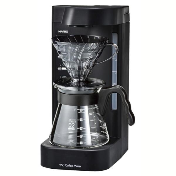 V60珈琲王2 コーヒーメーカー 蒸らし機能 ドリップコーヒー 計量スプーン ペーパー40枚付き お...