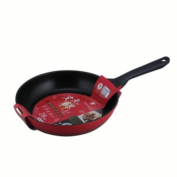 トレージュ フライパン28cm 焼き物 炒め物 キッチン おしゃれ 調理器具 軽量 アルミニウム合金...
