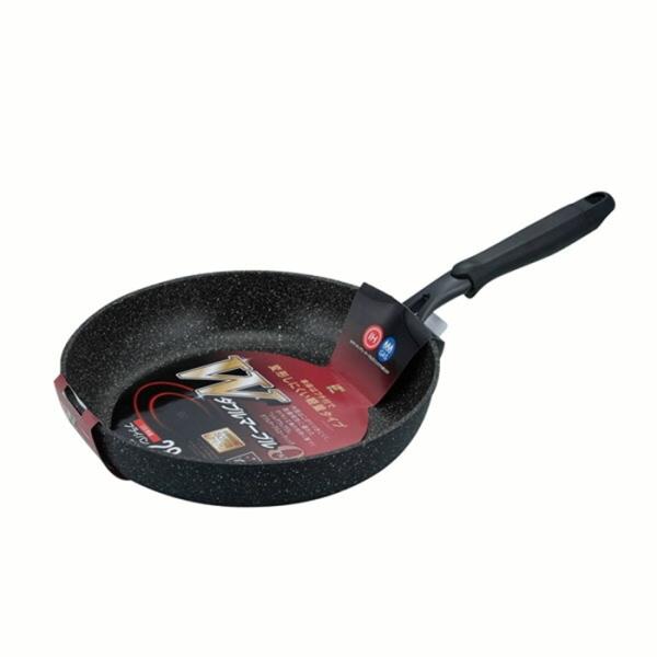 ダブルマーブルα IH対応フライパン28cm 焼き物 炒め物 キッチン おしゃれ 調理器具 アルミニ...