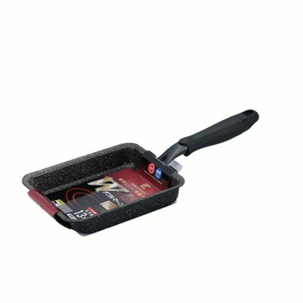 ダブルマーブルα IH対応玉子焼13×18cm 調理器具 料理道具 キッチン用品 台所用品 玉子焼き...