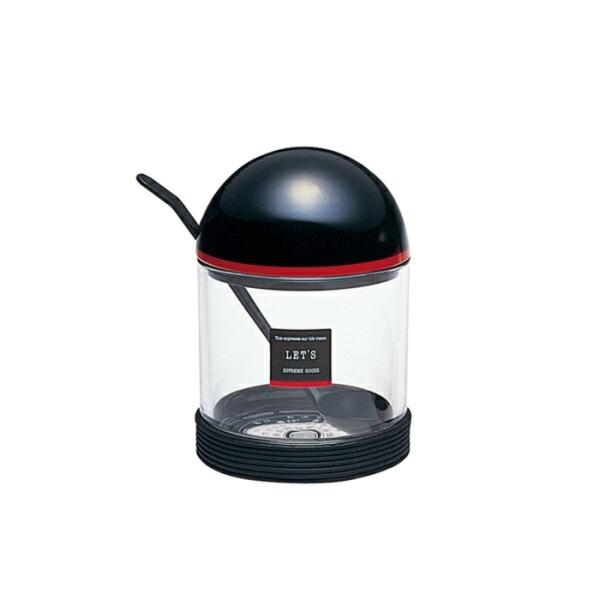 シュガーポット レッツブラック 保存容器 キャニスター 調味料ポット 砂糖