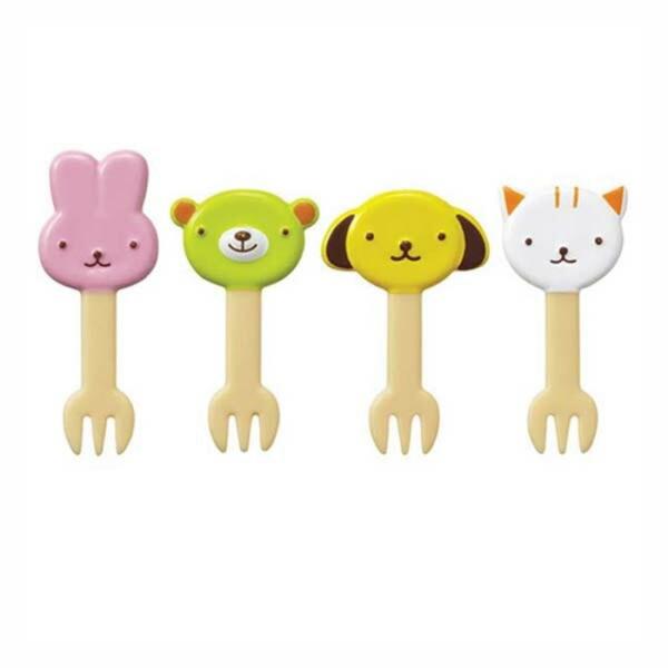 アニマルフォークピック 8本入 フードピック フルーツピック お弁当 飾り串 串 お弁当グッズ お弁...