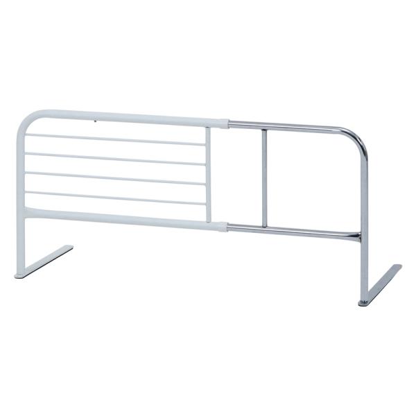 3個セット まとめ買い スライドベッドガード 横伸縮 ハイタイプ ホワイト 布団ずれ防止 寝室 転落...