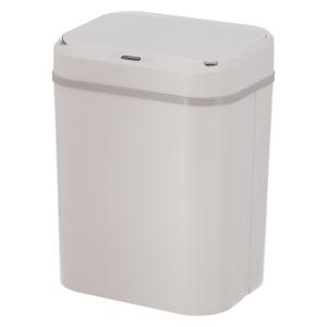2個セット センサーダストボックス １２Ｌ レクタングル ゴミ箱 キッチン リビング 洗面所 ふた付き 12リットル 非接触型 触れない 自動開閉 くず入れ シンプル｜commitand
