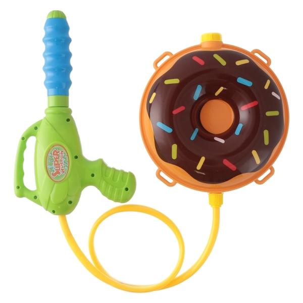 6個セット まとめ買い リュック型水鉄砲 チョコレートドーナツ 子供 大人 男の子 女の子 人気 海...