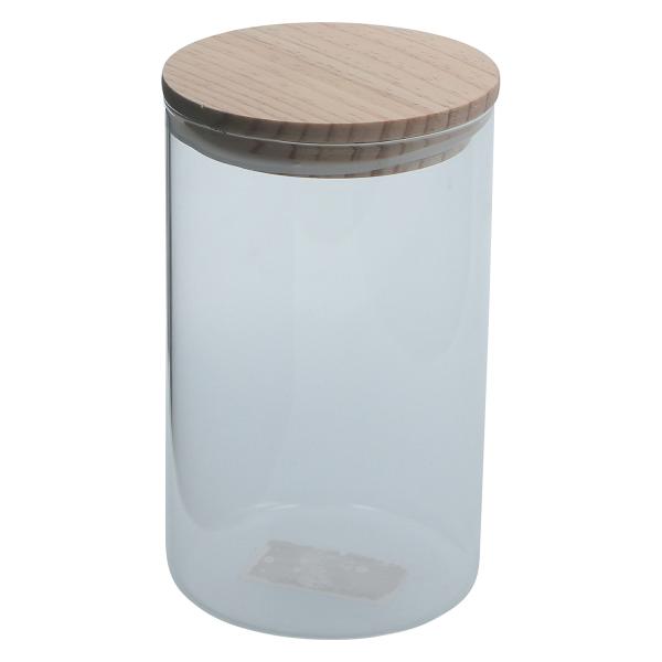 [C/D:37766] [セット数:6pcs] 木蓋耐熱キャニスター１０００ｍｌ