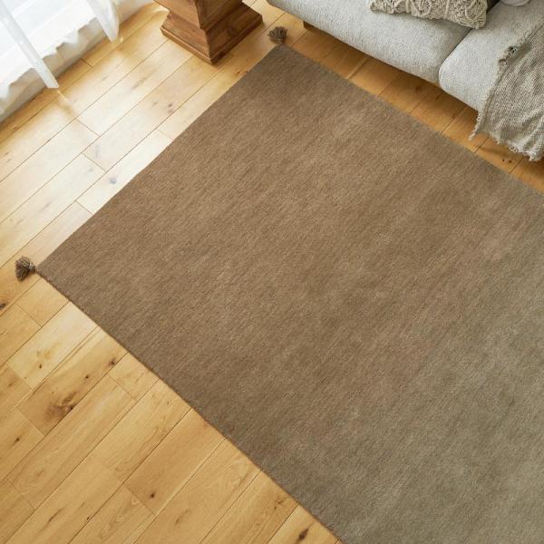 ラグ 130x190cm ベージュ ラグマット ルミィ ホットカーペットカバー ラグカーペット タッ...