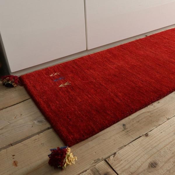 45x240cm シンプルギャッベマット RE