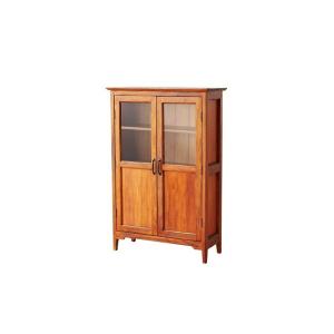 キャビネット ガラスキャビネット 完成品 木製 おしゃれ アンティーク 北欧 レトロ モダン 本棚 ...