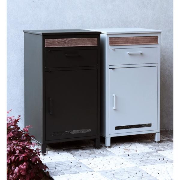 宅配ボックス ポスト付 郵便受け おしゃれ メールボックス 一戸建て 屋外 置き配 北欧 カントリー...