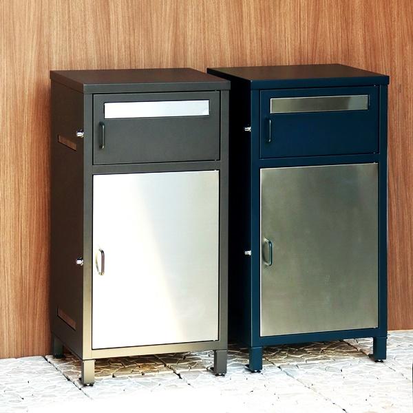 宅配ボックス付ポスト 郵便ポスト 郵便受け ポスト一体型 宅配ポスト メールボックス 一戸建て用 自...