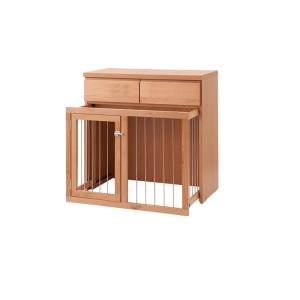 日本未入荷 幅90 省スペース収納付き 完成品 国産 柴犬 屋内 ゲージ 家具調 ペット ケージカバー ハウス モダン 犬用品 ペット用品 中型犬 小型 犬 デザイン おしゃれ ナチュラル 北欧 犬小屋 屋外サークル Lncci La