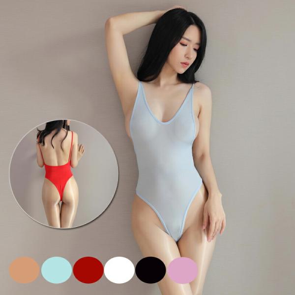 無地 スクール水着風 レオタード ランジェリー エロ 過激 大人 女性 レディース セクシー【737...