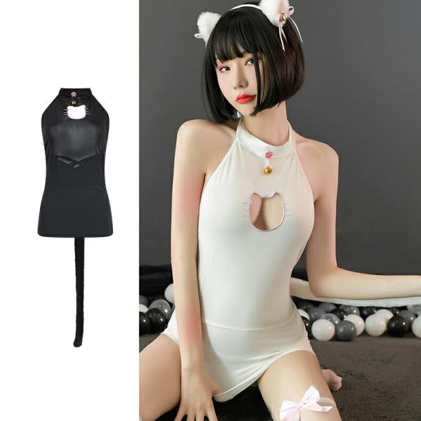 しっぼ付 バニーガール風 セクシーランジェリー 透け透け エロ 過激 大人 女性 レディース セクシ...