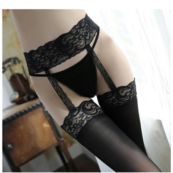 サスペンダー ストッキング タイツ レディース 下着 エロい服 エロ可愛い 過激 大人 女性 レディ...